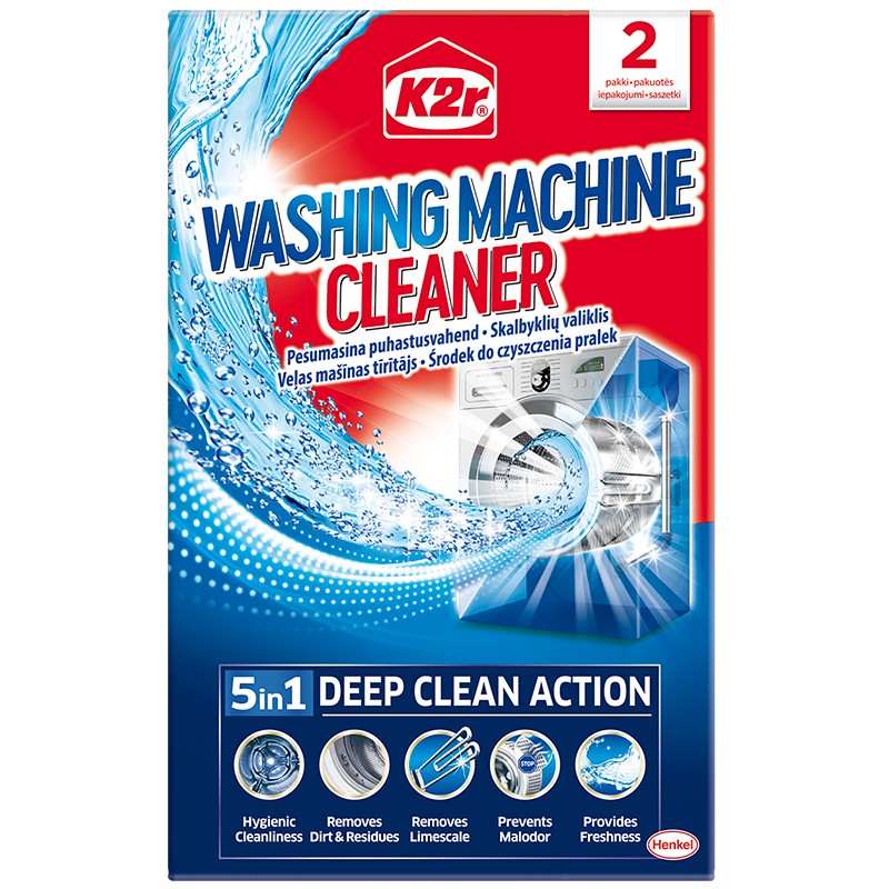 Cleaner K2R for Washing Machine 2 pcs for 8.89 lv. with delivery to