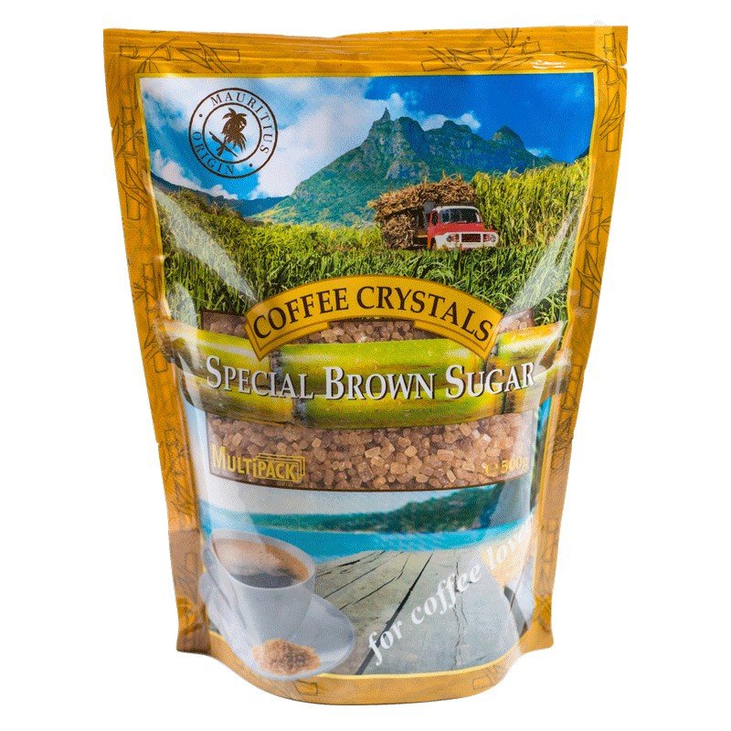 Sugar Coffee Crystals Brown Multipack® for 3.29 lv. with delivery to