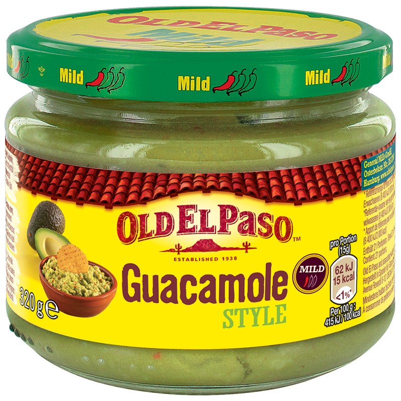 Sauce El Paso Guacamole Original 320 g for 4.89 lv. with delivery to
