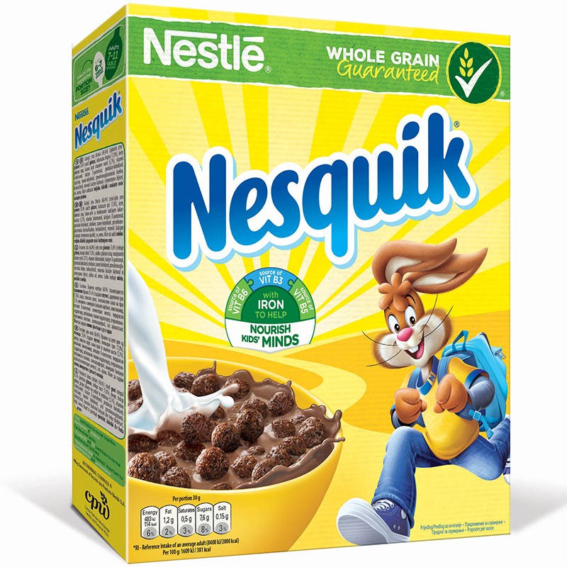 Breakfast Cereal Nestle Nesquik 250 g for 5.19 lv. with delivery to