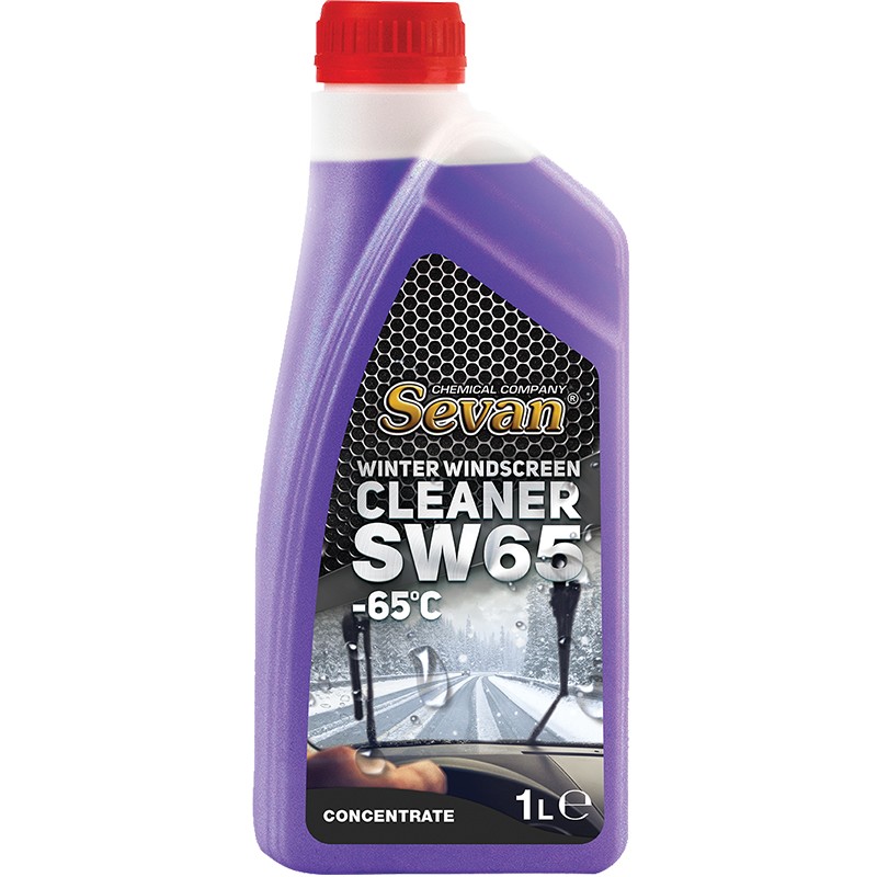 Windshield Washer Fluid Sevan SW65 Winter Concentrate Ethanol 65°С for