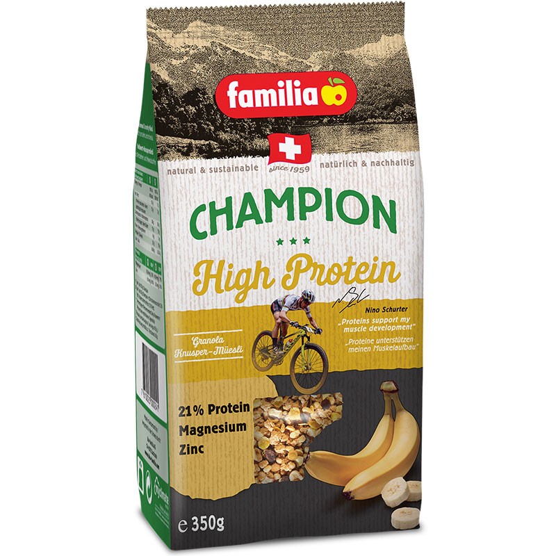 Muesli Familia Protein for 9.89 lv. with delivery to your home eBag.bg