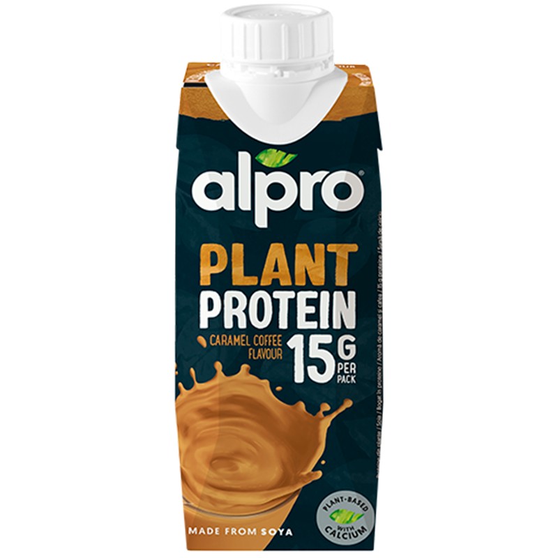 Protein Drink Alpro Caramel and Coffee with Calcium and Vitamins eBag.bg