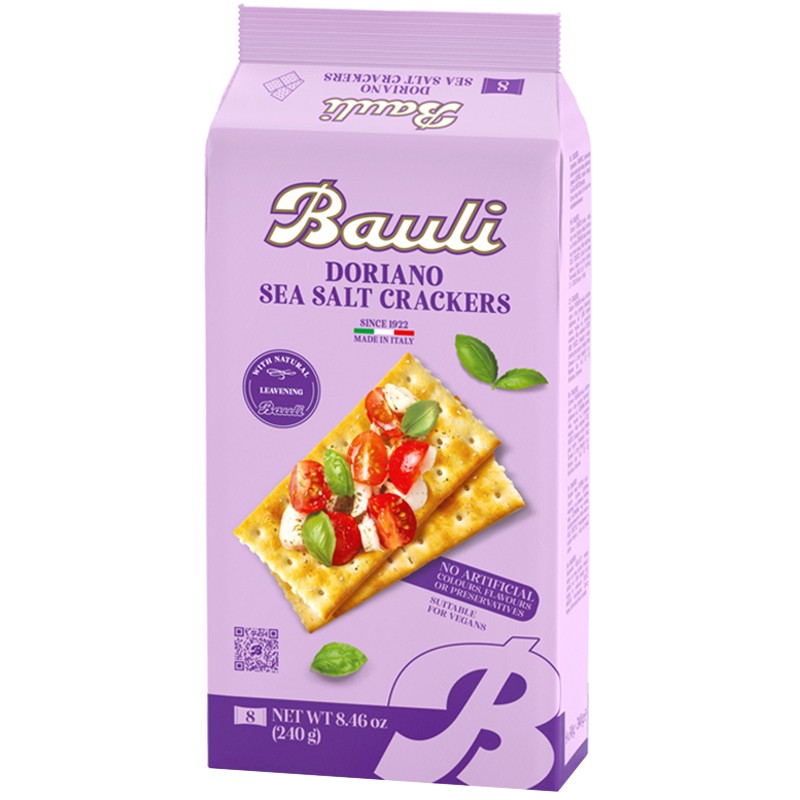 Crackers Bauli Sea Salt at a price of 3.99 lv. online eBag.bg