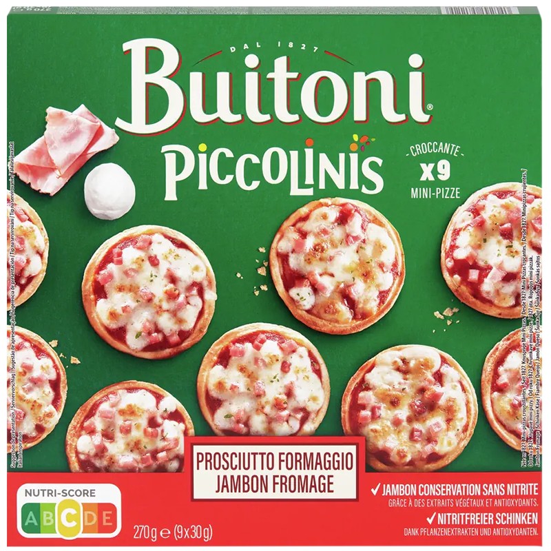 Mini Pizza Buitoni Prosciutto Formaggio - eBag.bg