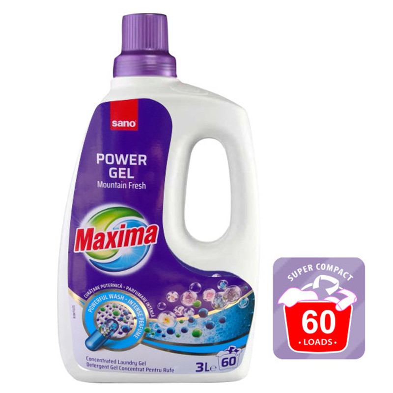 Laundry Gel Sano Maxima Mountain Freshness 60 Laundrys eBag.bg