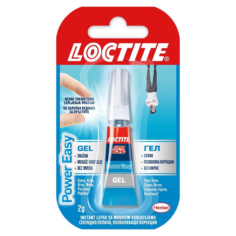 Loctite Glue Power Easy Gel at a price of 2.89 lv. eBag.bg
