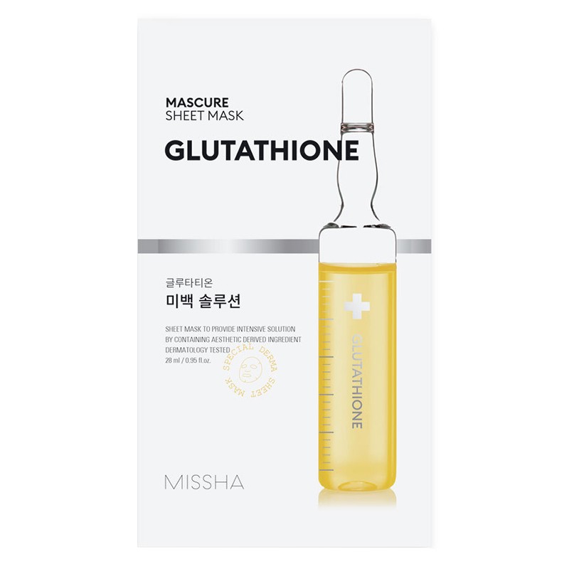 Face Mask Missha with Glutathione Textiles eBag.bg