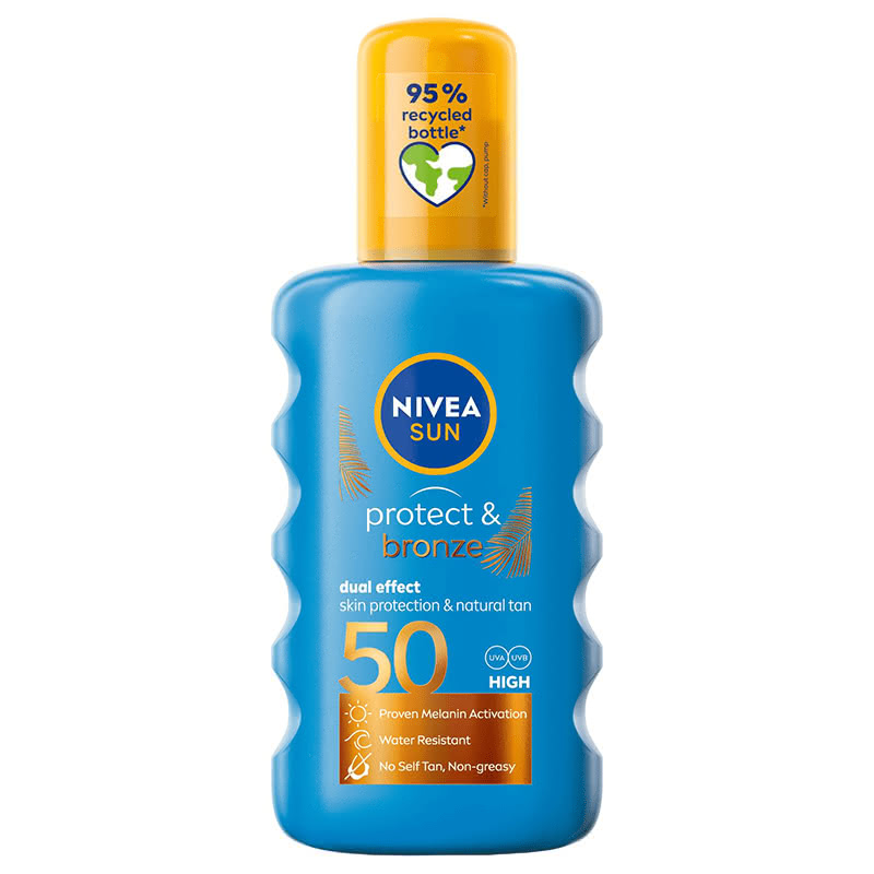 Nivea Sun Protect & Bronze Spray SPF 50+ - eBag.bg