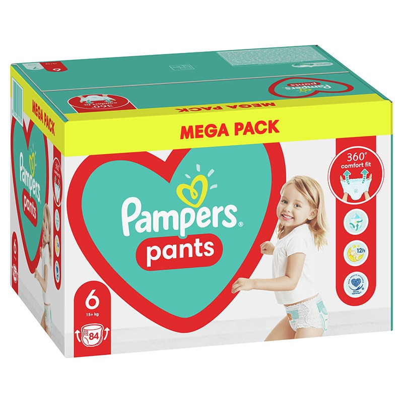 Pampers Pants Mega Pack S6 XL 15+ kg eBag.bg