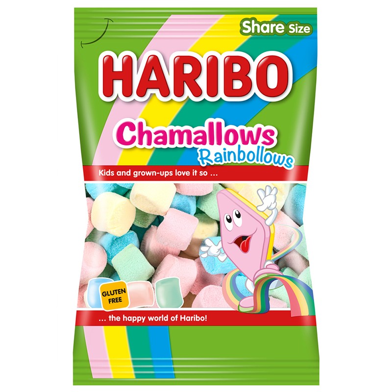 Gummies Marshmallows Haribo Chamallows Rainbollows eBag.bg