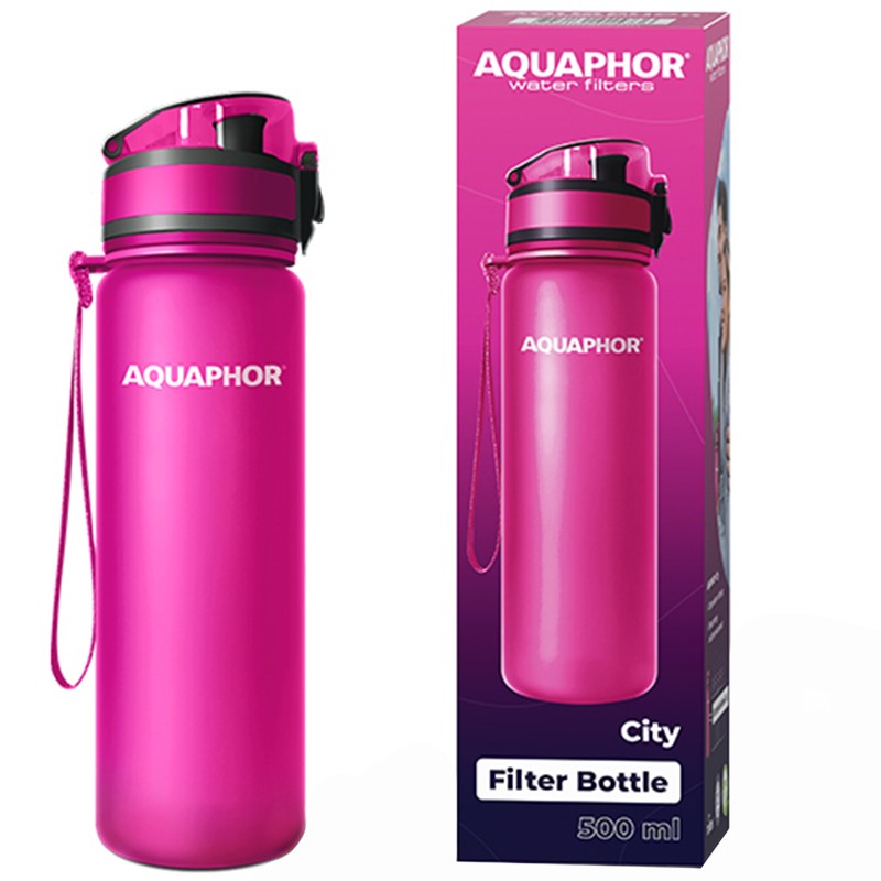 Filter Bottle Aquaphor City Pink 500 ml eBag.bg