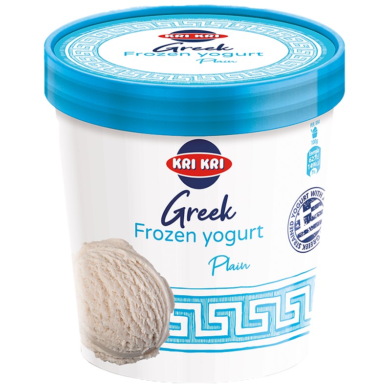 Ice Cream Yogurt Kri Kri Natural Frozen eBag.bg