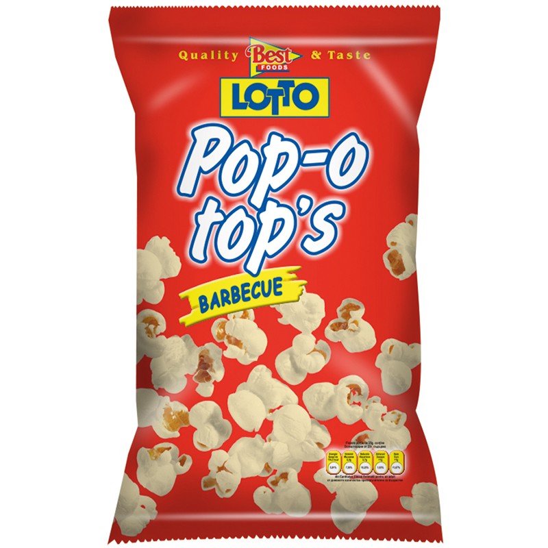 Popcorn Lotto Pop-o top's BBQ - eBag.bg