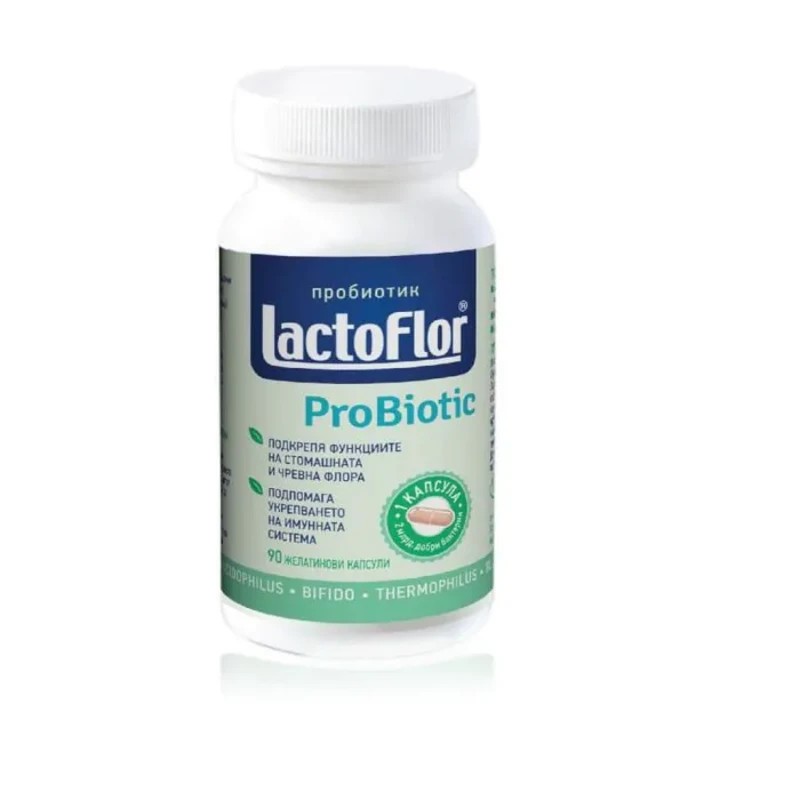 Lactoflor Пробиотик - Без Фибри Капсули Х90 - Benu - eBag.bg