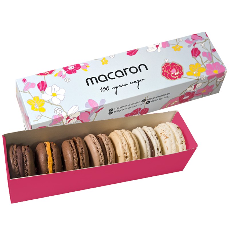 French Macaroons Chocolate Mix from 100 Grams of Sweets - eBag.bg