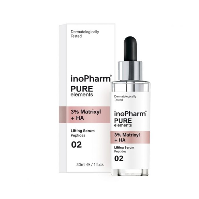 Inopharm Pure Elements Серум За Лице С Matrixyl 3000 И Хиалуронова ...