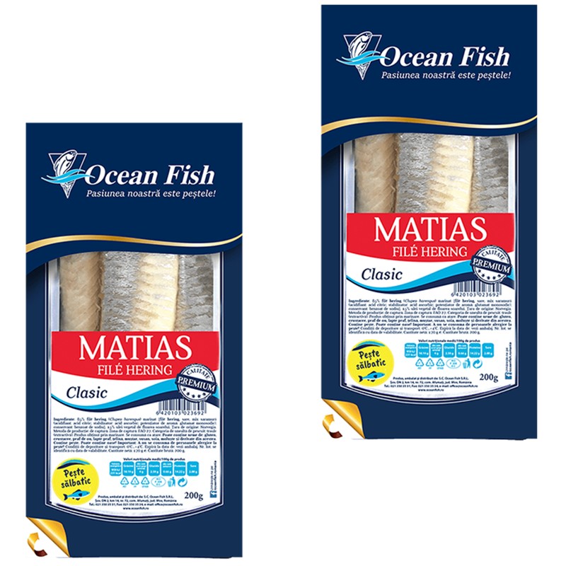 Herring Fillet Ocean Fish Matias Classic - eBag.bg