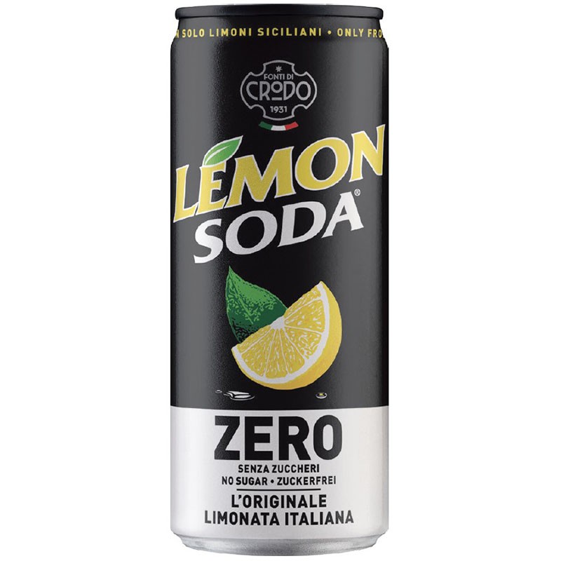 Carbonated Drink Crodo Lemon Soda No Added Sugar - eBag.bg