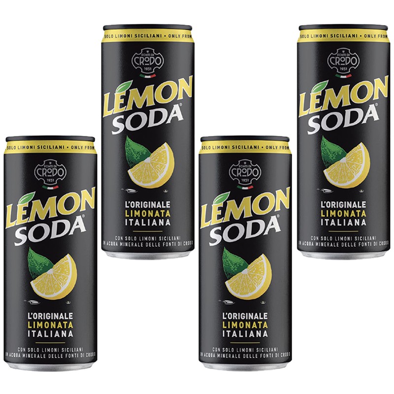 Carbonated Drink Crodo Lemon Soda Can - eBag.bg