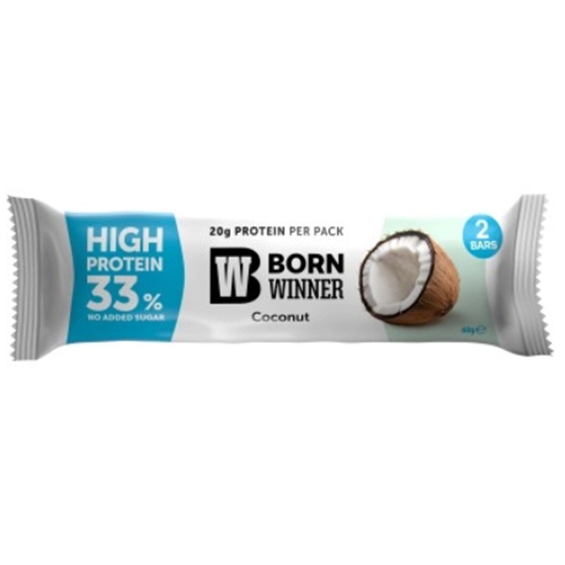 Protein Bar Born Winner Active Coconut no Addded Sugar - eBag.bg