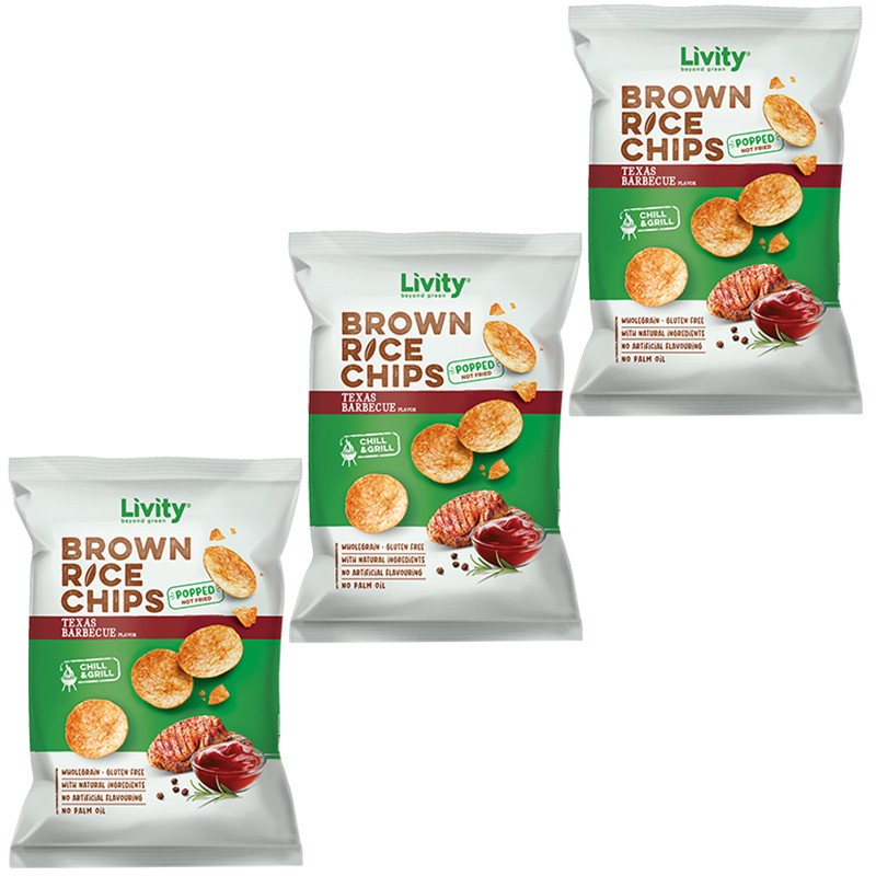 Rice Chips Livity BBQ - eBag.bg