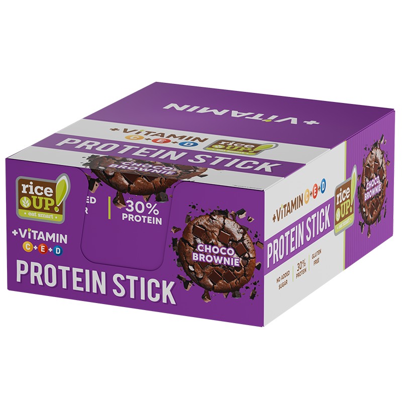 Protein Bar Rice Up! Choco Brownie Gluten Free and No Added Sugar - eBag.bg