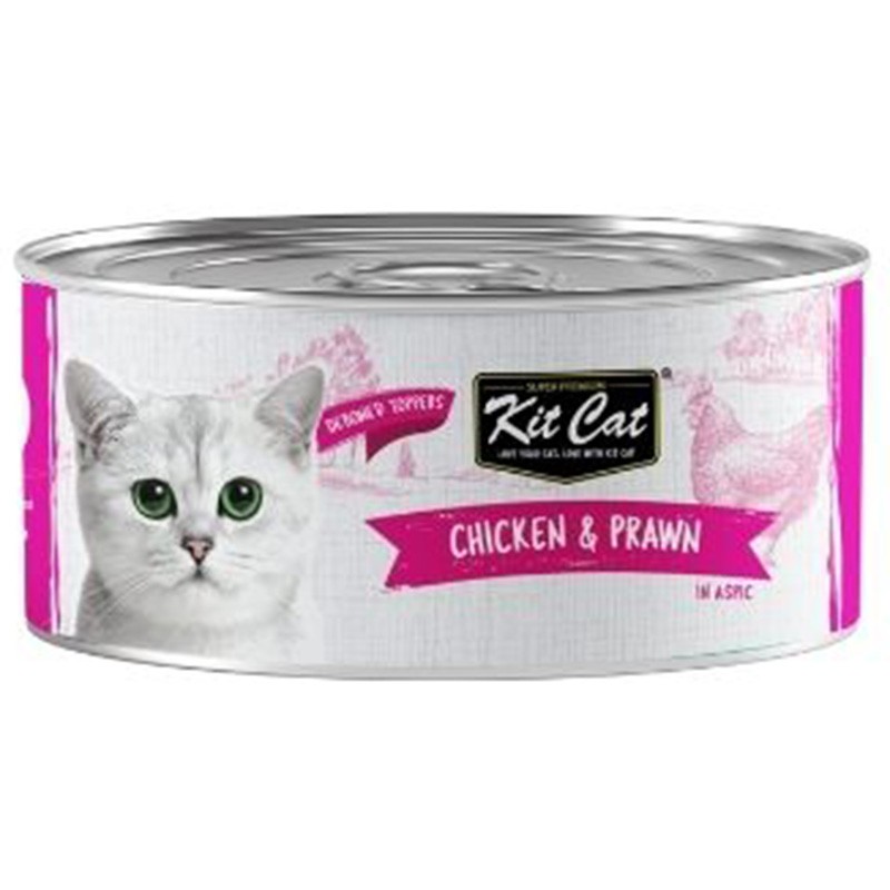 Cat Food Kit Cat Deboned Toppers Chicken & Prawn in Aspic - eBag.bg