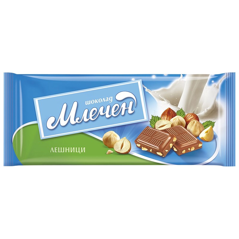 Шоколад Млечен с Лешници