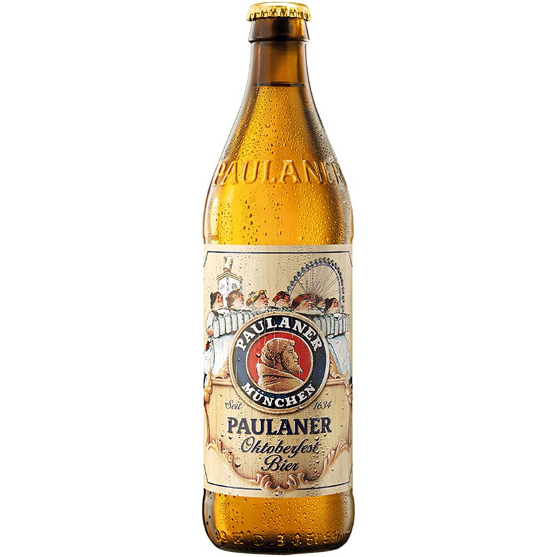 Бира Paulaner Oktoberfest Lager 6% Бутилка