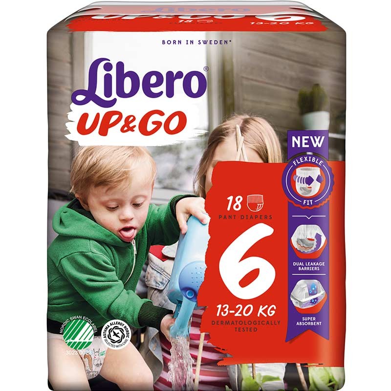 Гащички Libero Up&Go 6 13-20 кг