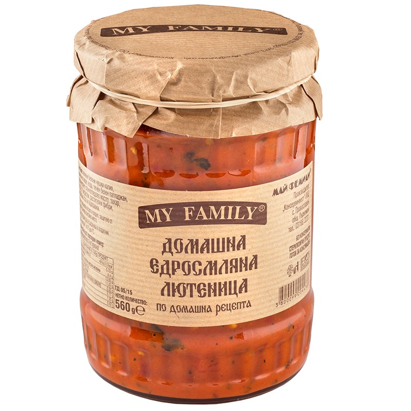 Лютеница My Family Домашна Едросмляна