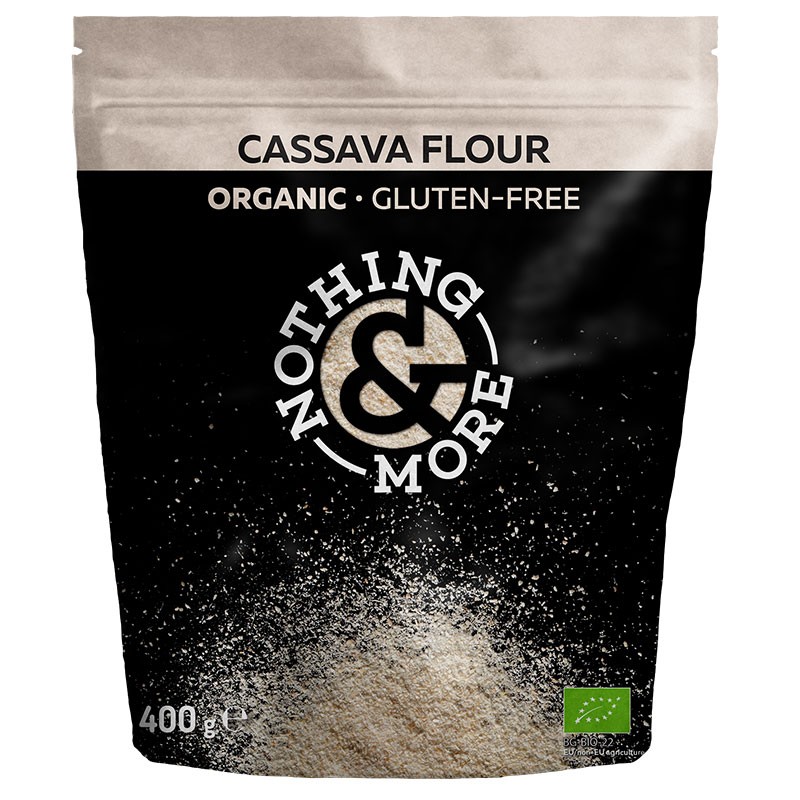 Продуктът не е наличен: Био Брашно Nothing More от Касава (Маниока) Без глутен