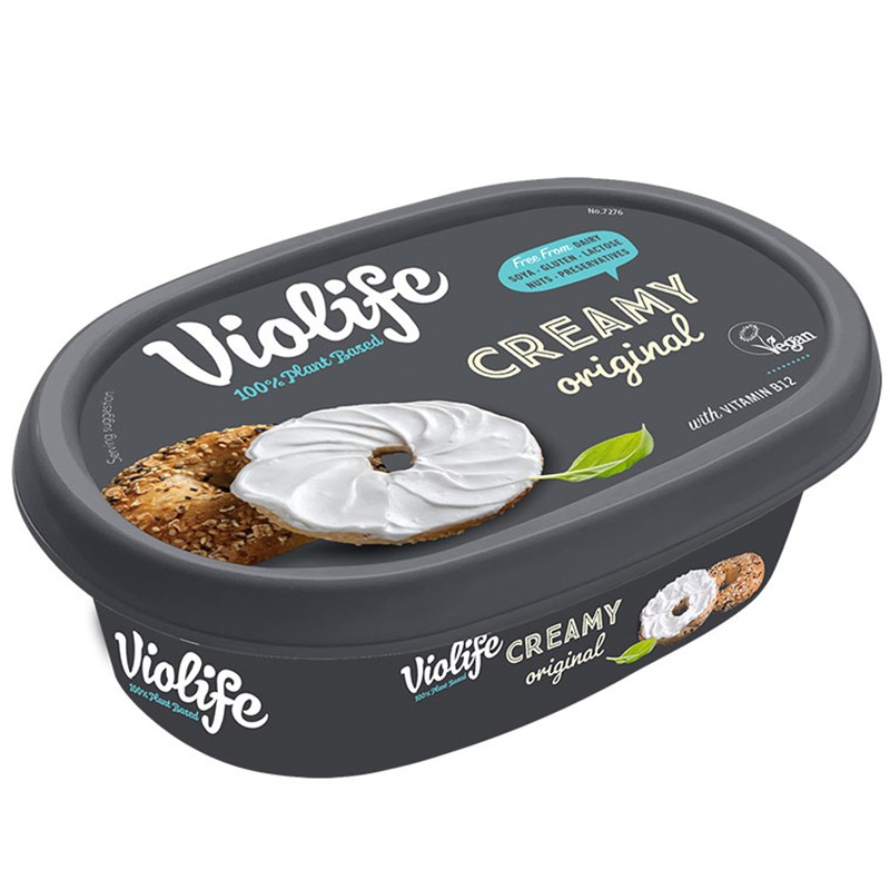 Веган Продукт Violife с Вкус на Натурално Крема Сирене