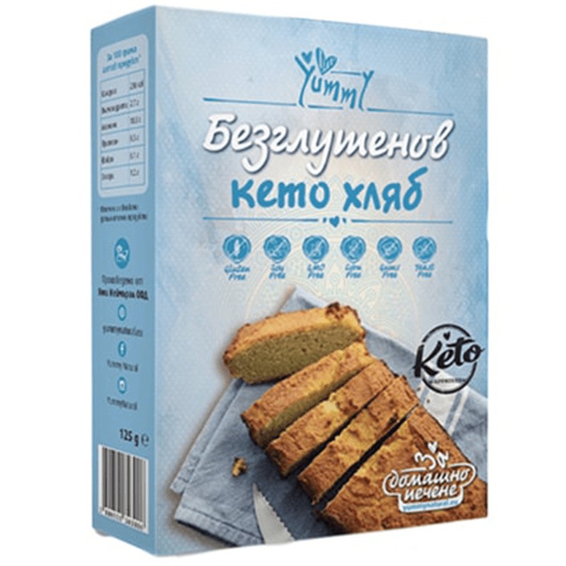 Смес Yummy за Безглутенов Кето Хляб
