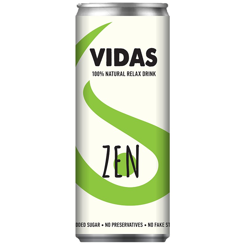 Газирана Напитка Vidas Релаксираща Зен без Добавена Захар