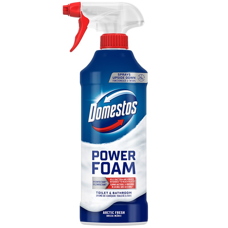 Пяна за Баня и Тоалетна Domestos Power Foam Arctic Fresh