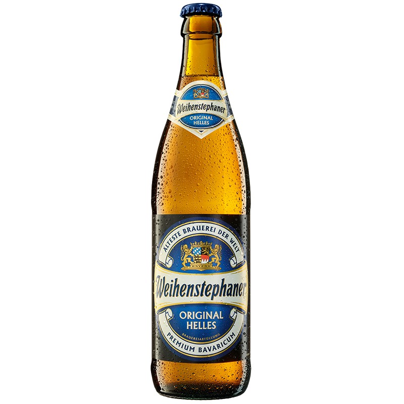 Бира Weihenstephaner Original Helles Lager 5,1% Бутилка
