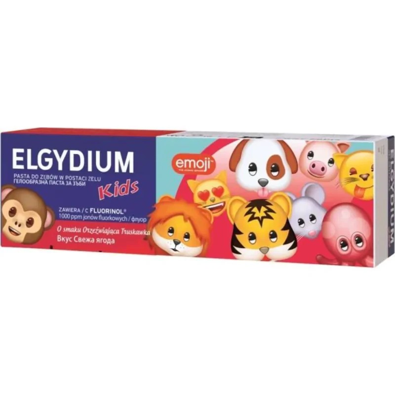 Elgydium Kids Emoji Детска Паста За Зъби 3-6г 50ml