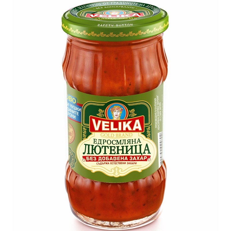 Велика Лютеница едросмляна или Айвар 500 г 1 бр.