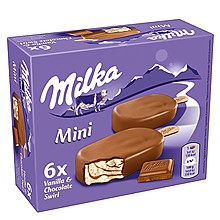 Сладолед Milka Ванилия и Шоколад Мини Стик