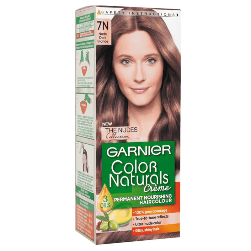 Гарньер 7.132. Краска для волос Garnier Color naturals 7.132 натуральный русый.