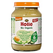 Био Пюре Holle Картофи Грах и Тиквички