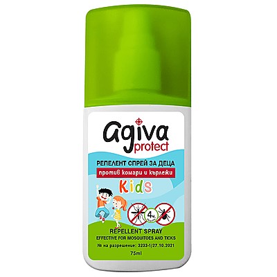 Спрей Agiva Protect Kids Против Комари и Кърлежи