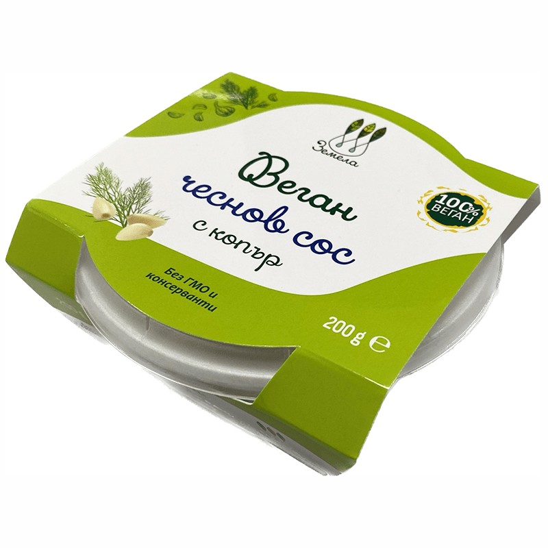 Чеснов Сос Земела с Копър Веган без Консерванти с цена 5.99 лв. - eBag.bg