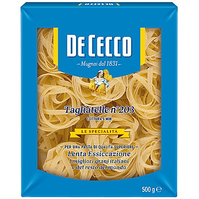 Талиетели De Cecco 203