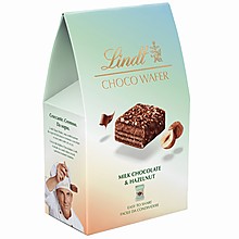 Вафли Lindt с Млечен Шоколад и Лешници