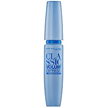 Водоустойчива Спирала за Мигли за Три Пъти По-голям Обем Maybelline Classic Volume Express Black Waterproof