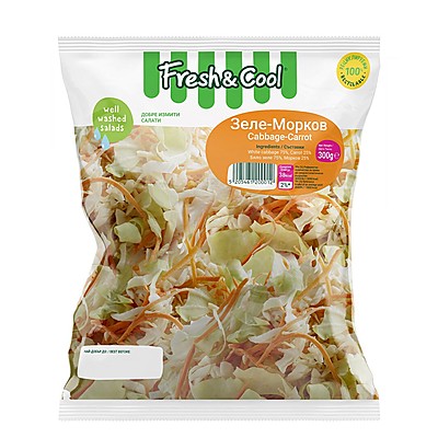 Салата Fresh & Cool Зеле и Моркови
