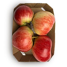 Био Ябълки Гала Bio Greeny ~490 г. в тарелка